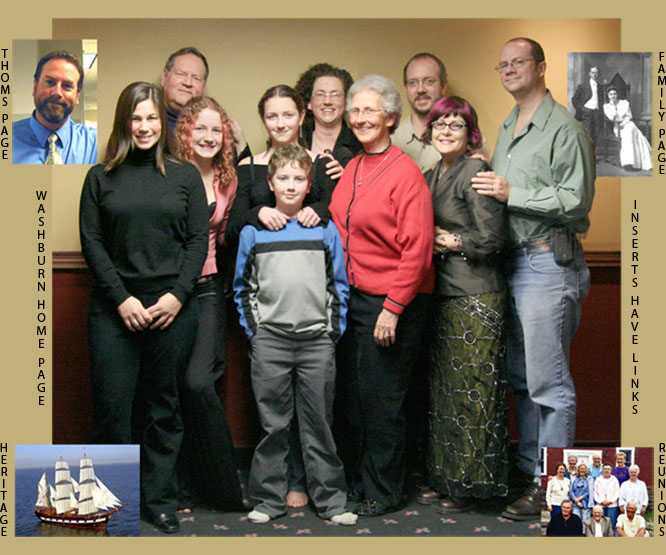 Washburn Family on December 29, 2005, photo by Ken Washburn