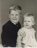 Tommy (4) and Susie (1) in Fredericton