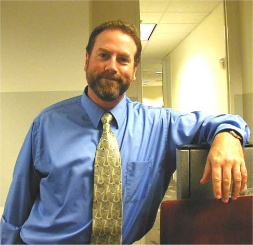 Thom in Houston Office 2004