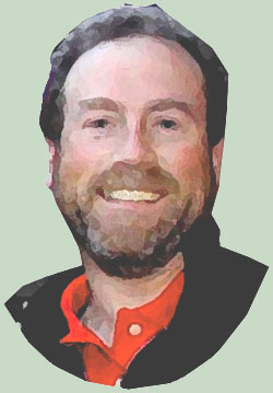 Based on photo of Thom taken by sister Nancy
