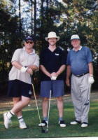 Thom, kid brother Ken, father Owen